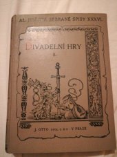 kniha Divadelní hry. II, - M.D. Rettigová., J. Otto 1920