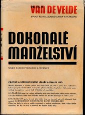 kniha Dokonalé manželství studie o jeho fysiologii a technice, I. Buchsbaum 1947