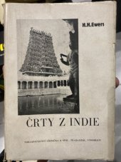 kniha Črty z Indie, Všetečka a spol. 1931