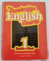kniha The Cambridge English course 1. Teacher's Book, SPN 1990