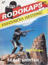 kniha Šerif Smrťák, Ivo Železný 1992