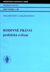 kniha Rodinné právo praktická cvičení, Masarykova univerzita 1993