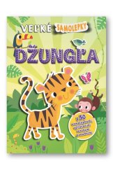 kniha Veľké samolepky Džungľa, Svojtka 2023