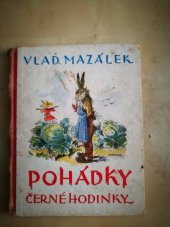 kniha Pohádky černé hodinky, R. Promberger 1932