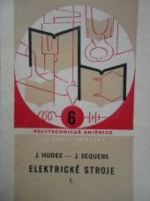 kniha Elektrické stroje, SNTL 1959