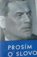 kniha Prosím o slovo kapitoly o výchově hercově, o režii a režisérech, o hereckém dorostu a o kritice, Českomoravský Kompas 1940