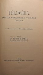 kniha Tělověda základy morfologie a fysiologie člověka, Jan Laichter 1908