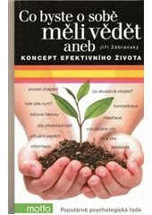 kniha Co byste o sobě měli vědět, aneb, Koncept efektivního života, Motto 2012