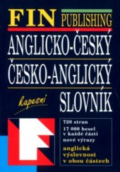 kniha Anglicko-český, česko-anglický slovník, Fin 2002
