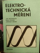 kniha Elektrotechnická měření učebnice pro 4. roč. stř. prům. škol, Nadas 1987