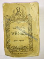 kniha Besední věnec Sbírka deklamací pro obojí pohlaví k zábavám, besedám a jiným příležitostem, Bedřich Stýblo 1871