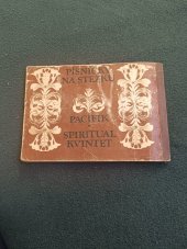 kniha Písničky na stezku Pacifik  Spirituál kvintet , Tj turistický akademický klub praha 1976