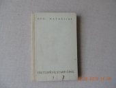 kniha Třetí zpěvy staré Číny Parafráze staré čínské poesie, Melantrich 1949