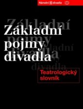 kniha Základní pojmy divadla teatrologický slovník, Libri 2004