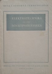 kniha Elektrotechnika pomůcka pro posl. Lid. kursů ruštiny, Svět sovětů 1961