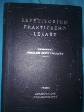 kniha Repetitorium praktického lékaře, Zdravotnické nakladatelství 1952