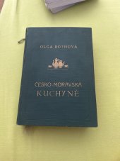 kniha Česko-moravská kuchyně, A. Perout 