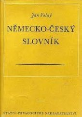 kniha Německo-český slovník = Deutsch Tschechisches Wörterbuch, SPN 1956