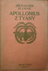 kniha Apollonius z Tyany Dram. bás., Neumannová 1909