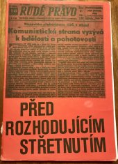 kniha Před rozhodujícím střetnutím [Soubor fot. dokumentů], Albatros 1977