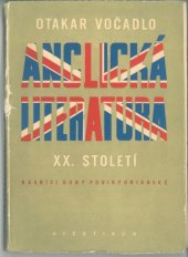 kniha Anglická literatura XX. století básníci doby poviktoriánské, Aventinum 1947