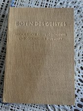 kniha Boten des Geistes : Schwäbische Geistesgeschichte u. christl. Zukunft., Verlag 1937