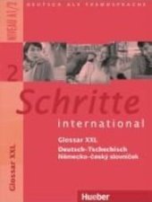 kniha Schritte international 2 Glossar Deutsch-Tschechisc, Hueber 2007