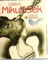 kniha Ony Výběr z milostné poezie, Československý spisovatel 1985