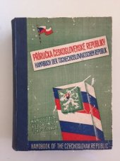kniha Příručka Československé republiky. [Díl I], - Čechy = - Handbuch der Tschechoslowakischen Republik., Alois Koníček 1937