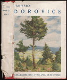 kniha Borovice román stromu, Česká grafická Unie 1940