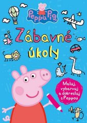 kniha Peppa Pig Zábavné úkoly Maluj, vybarvuj a dokresluj s Peppou, Egmont 2017