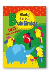kniha Bublinky Hľadaj farby! 140 samolepiek, Svojtka 2019