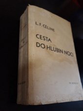 kniha Cesta do hlubin noci  román, Fr. Borový 1934