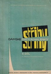 kniha Dámské střihy 2. díl, - Šaty a halenky - Kombinovaná soustava., TEPS místního hospodářství 1967