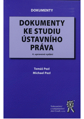 kniha Dokumenty ke studiu ústavního práva, Aleš Čeněk 2010