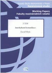 kniha Interkulturní komunikace, Oeconomica 2008