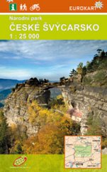 kniha Národní park České Švýcarsko 1 : 25 000, turistická a cykloturistická mapa, Geodézie On Line 2013