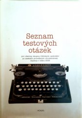 kniha Seznam testových otázek po úpravách ministerstva dopravy v podobě platné k srpnu 2009, Vogel 2009