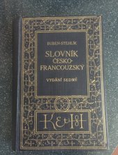 kniha Slovník česko-francouzský [s připojenou výslovností a se zvláštním zřetelem k francouzským rčením a vazbám jakož i potřebám obchodní korespondence] = Dictionnaire tchèque-français ..., Kvasnička a Hampl 1936