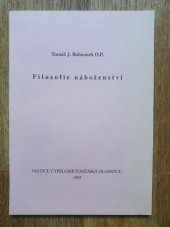 kniha Filozofie náboženství, Matice Cyrillo-Methodějská 1992