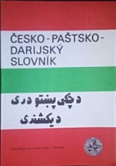 kniha Česko-paštsko-darijský a paštsko-český slovník ("afghansko"-persko-český slovník), DEHAQ LARAH 2002