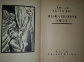 kniha Maska Červené smrti, Anna Bečková 1927