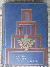 kniha Upír román, Sfinx, Bohumil Janda 1929
