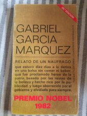 kniha Relato de un naufrago, Clotet-Tusquets 1992