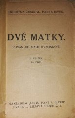 kniha Dvě matky, List paní a dívek 1928