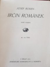 kniha Irčin románek, Alois Neubert 1919