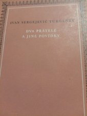 kniha Dva přátelé a jiné povídky, Odeon 1971