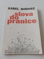 kniha Slova do pranice, Novinář 1990