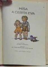 kniha Míša a čertík Eva, Jan Kobes 1938