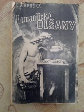 kniha Romantické Olšany reportáže o hřbitově, hrobech a mrtvých, Vladimír Zrubecký 1940